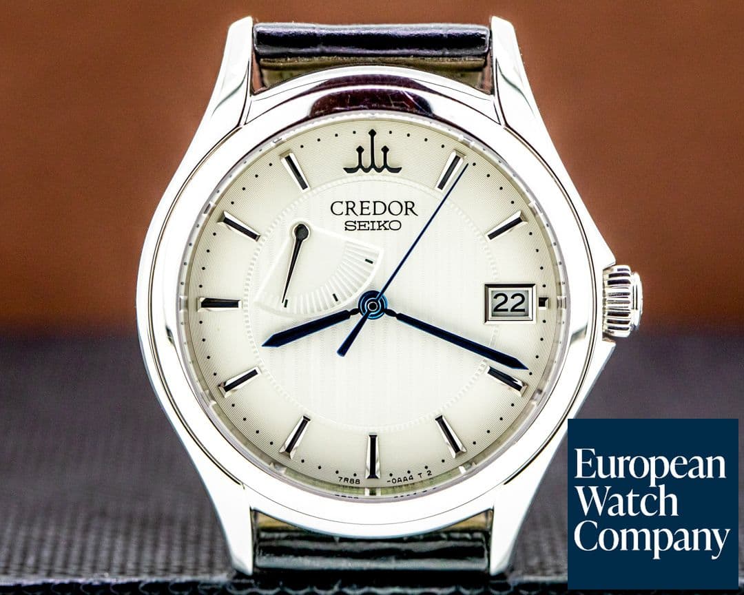 Image of Grand Seiko Credor Spring Drive Power Reserve 18k WG / Deployment 