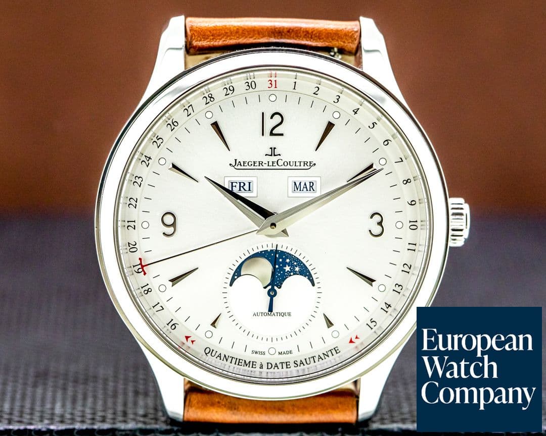 Image of Jaeger LeCoultre Master Calendar SS Silver Dial NEW MODEL 