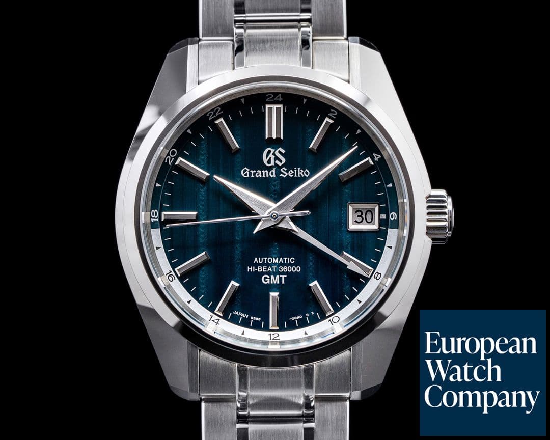 Image of Grand Seiko Grand Seiko Hi-Beat 36000 GMT Green Dial SS LIMITED to 700 Pieces