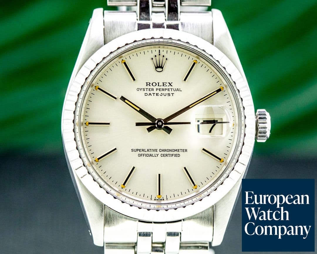 Image of Rolex Vintage Datejust Silver Dial SS / SS