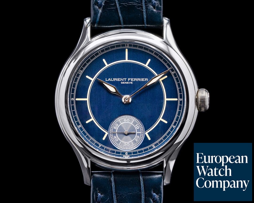 Image of Laurent Ferrier Galet Micro Rotor SS Blue Boreal Dial UNIQUE 2021 