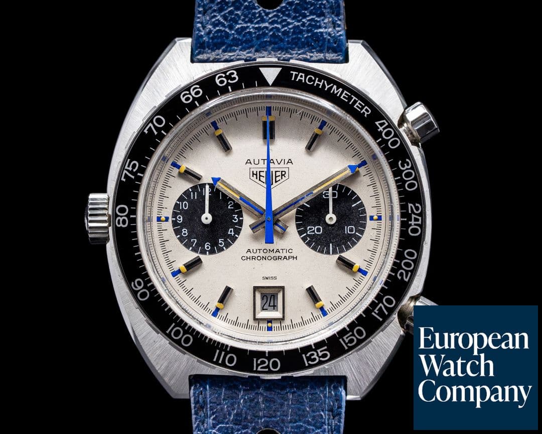 Image of Heuer Vintage Autavia "Jo Siffert" Calibre 11 SS / SS RARE!