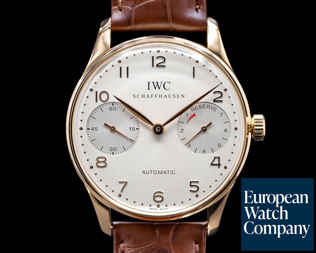 Image of IWC Portuguese 7 Day 5000 Automatic 18K FIRST SERIES