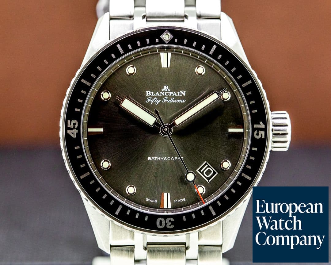 Image of Blancpain Fifty Fathoms Bathyscaphe Automatic SS / Bracelet