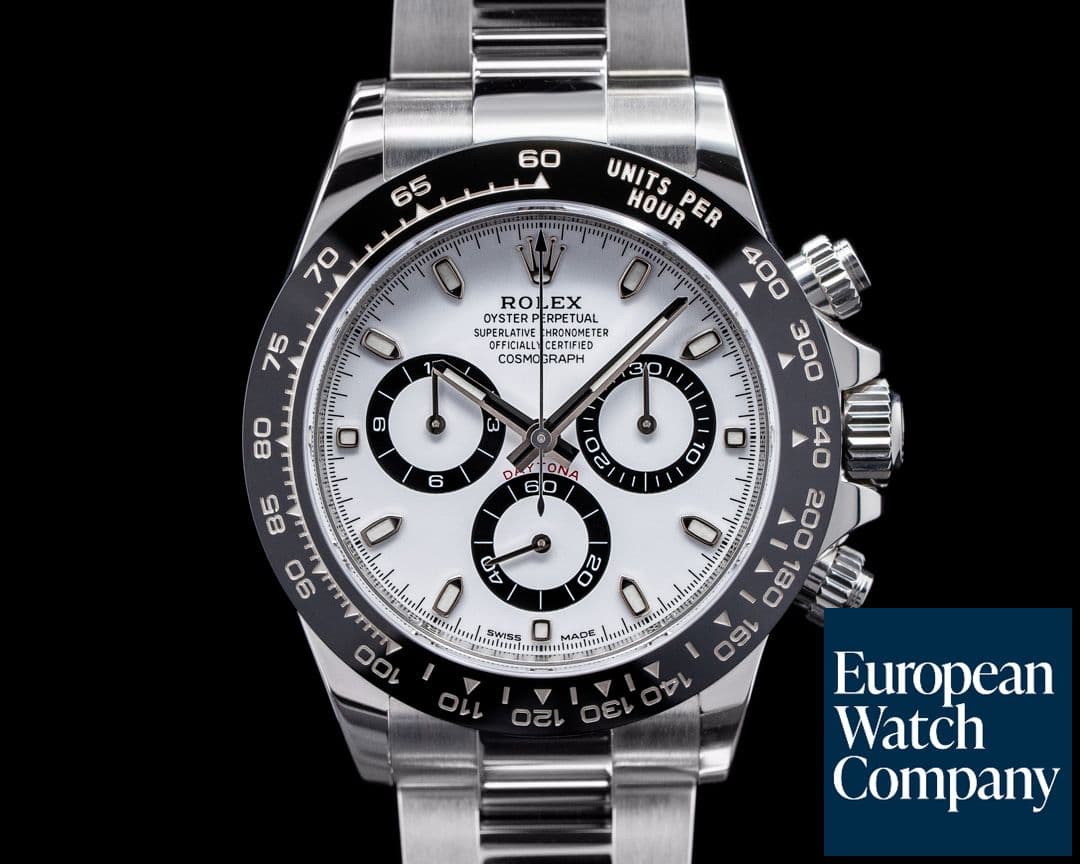 Image of Rolex Daytona 116500LN Ceramic Bezel SS / White Dial 2019 FULL SET