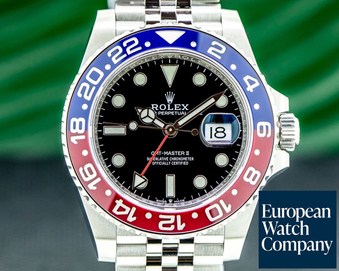 Image of Rolex GMT Master II Ceramic 126710 "Pepsi" SS / Jubilee 2021 UNWORN