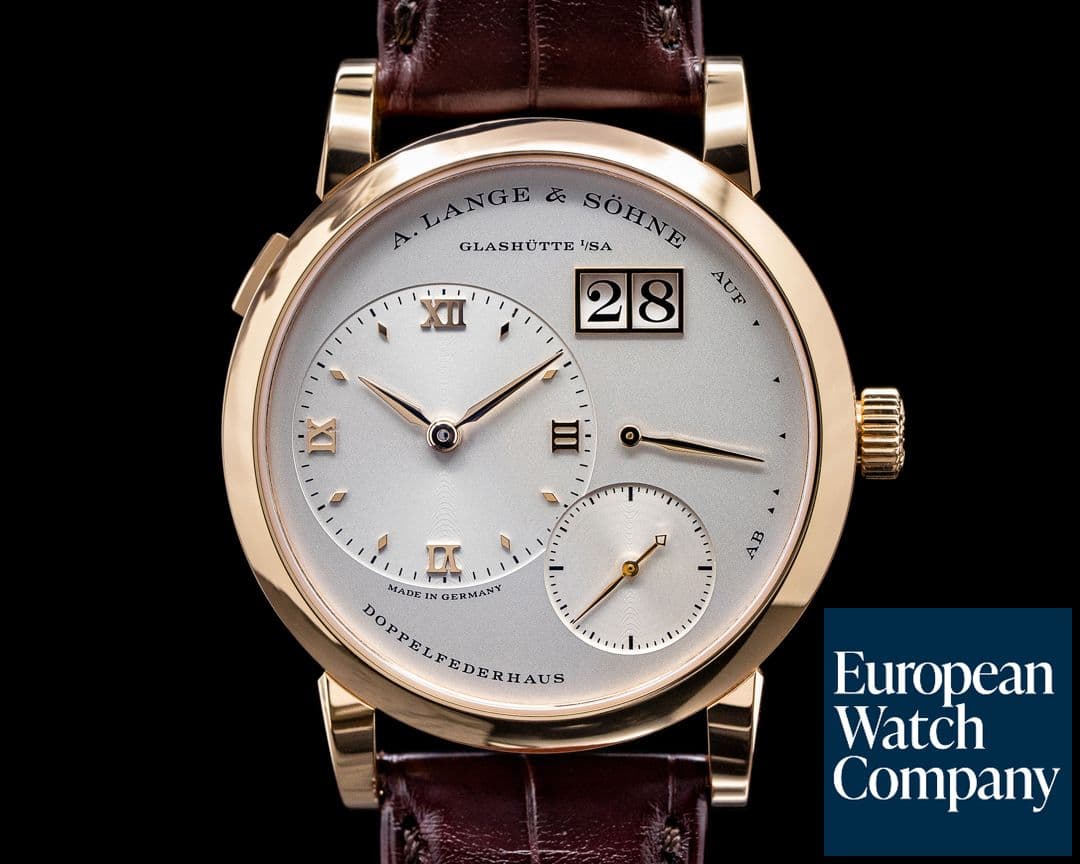 Image of A. Lange & Söhne Lange 1 191.032 18K Rose Gold / Deployant NEW MOVEMENT