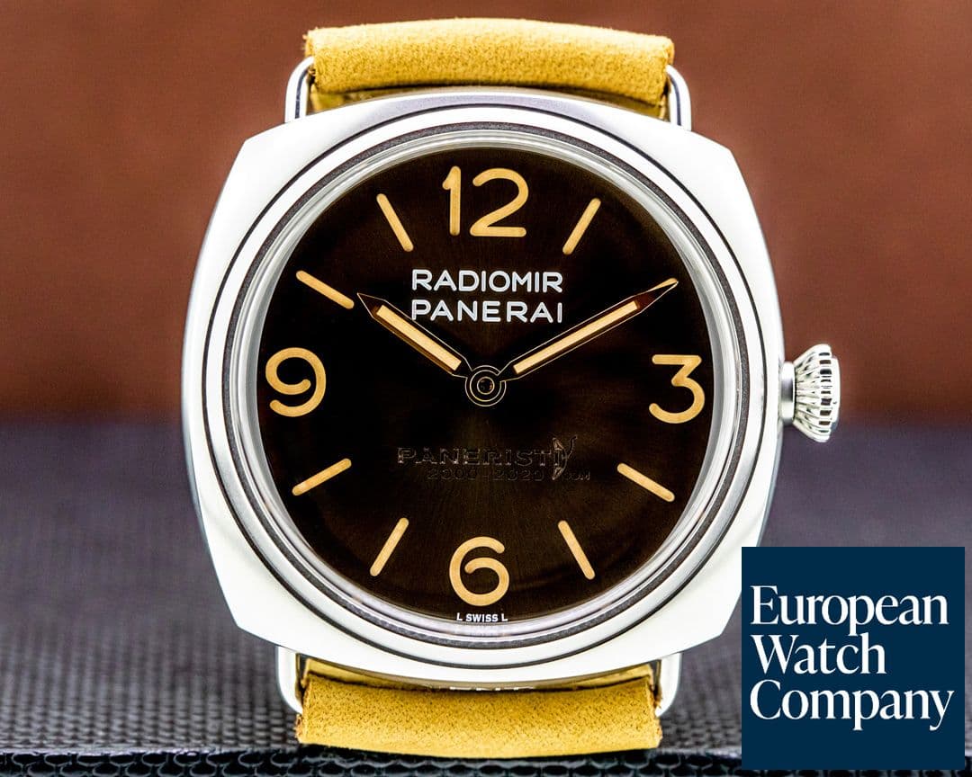 Image of Panerai Radiomir Venti "Paneristi" 45mm Limited Edition UNWORN