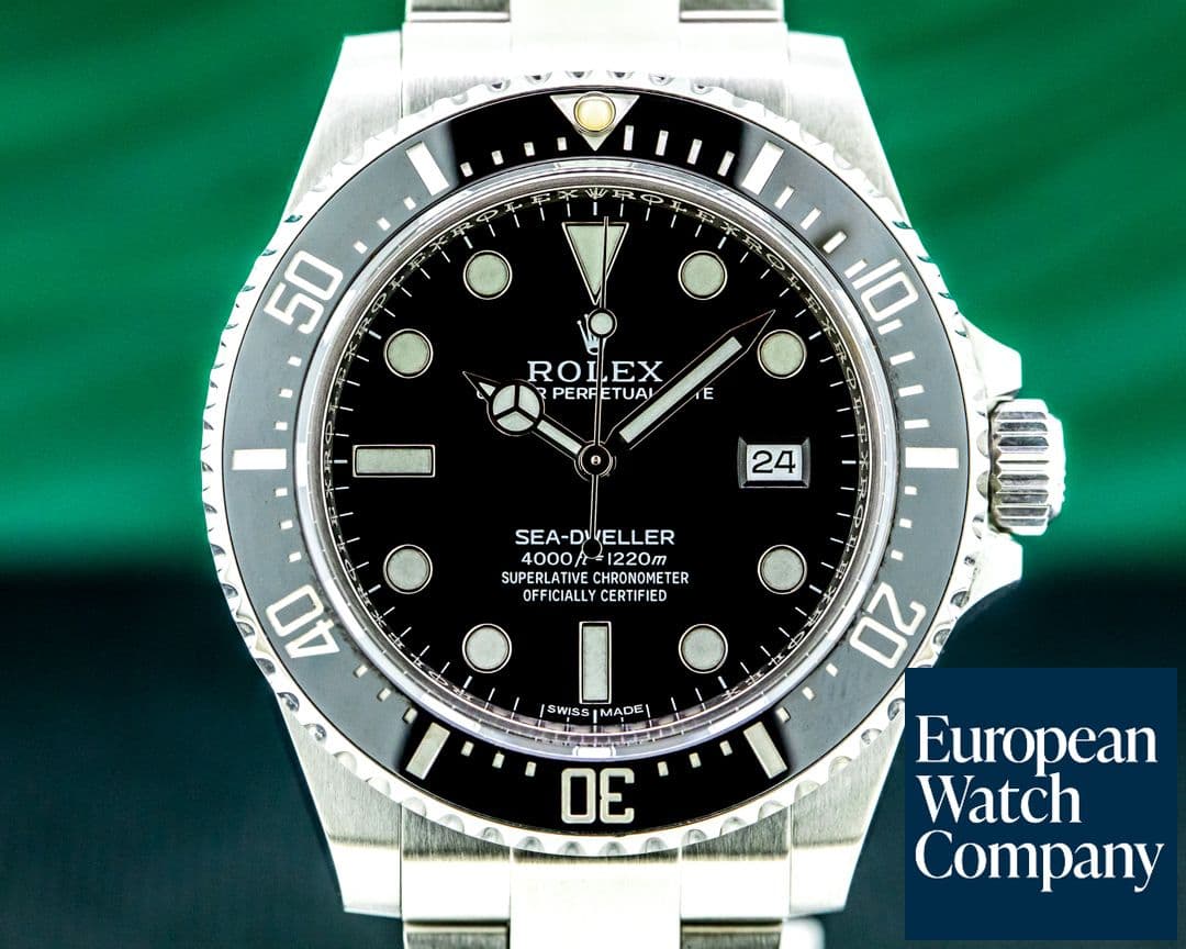 Image of Rolex Sea Dweller 4000 116600 SS DISCONTINUED FULL SET