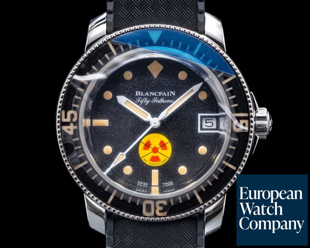 Image of Blancpain Tribute To Fifty Fathoms "No Radiations" SS Limited 2021 UNWORN