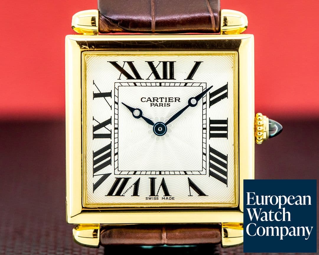 Image of Cartier Tank Obus CPCP 18K Yellow Gold 