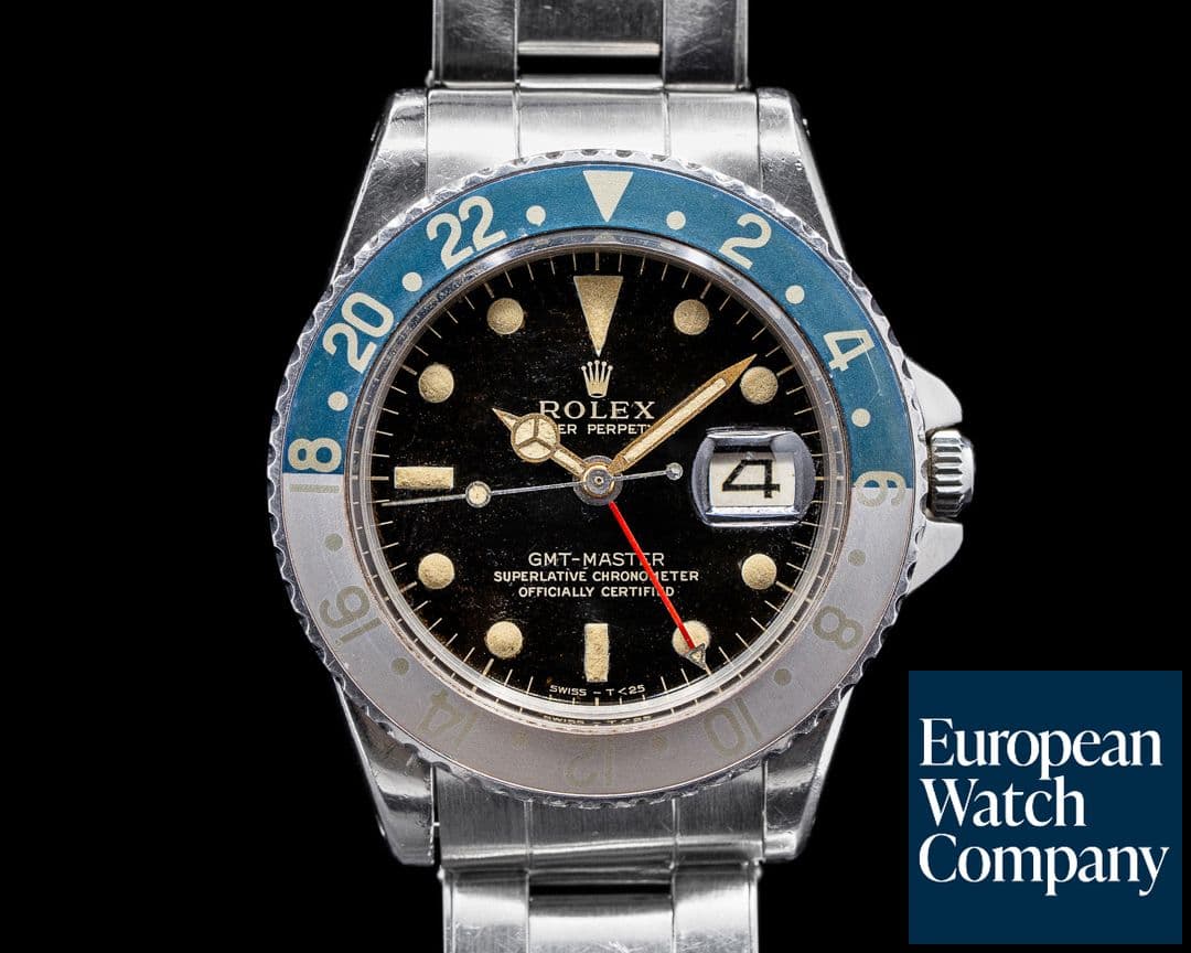 Image of Rolex Vintage GMT Master Gilt Gloss PCG Military Provenance 1964