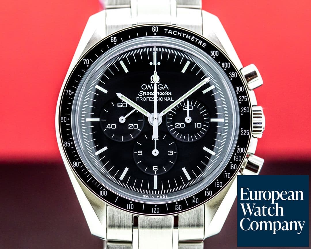 Image of Omega Speedmaster Professional Moonwatch Black Dial  