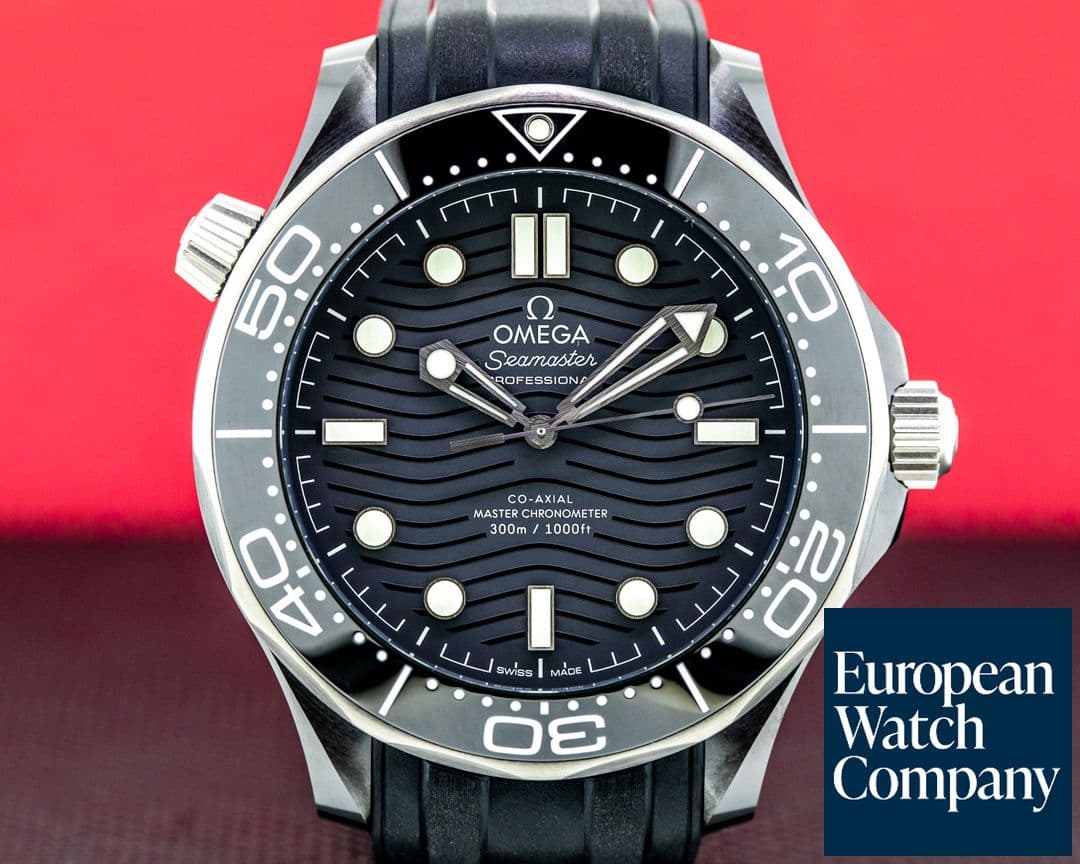Image of Omega Seamaster Diver 300M Co-Axial Master Chronometer Ceramic UNWORN