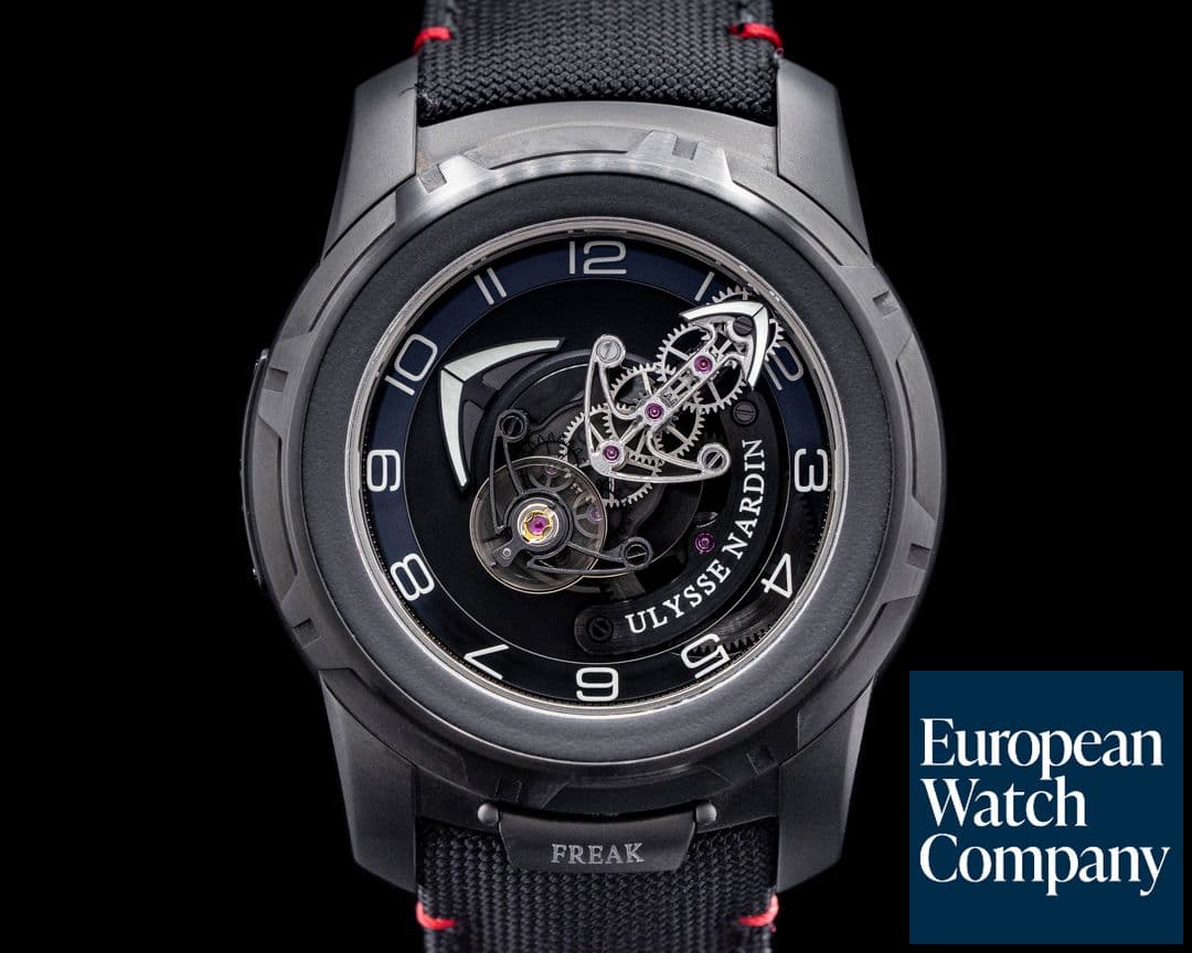 Image of Ulysse Nardin Freak PVD Titanium 7 Day Carousel Tourbillion