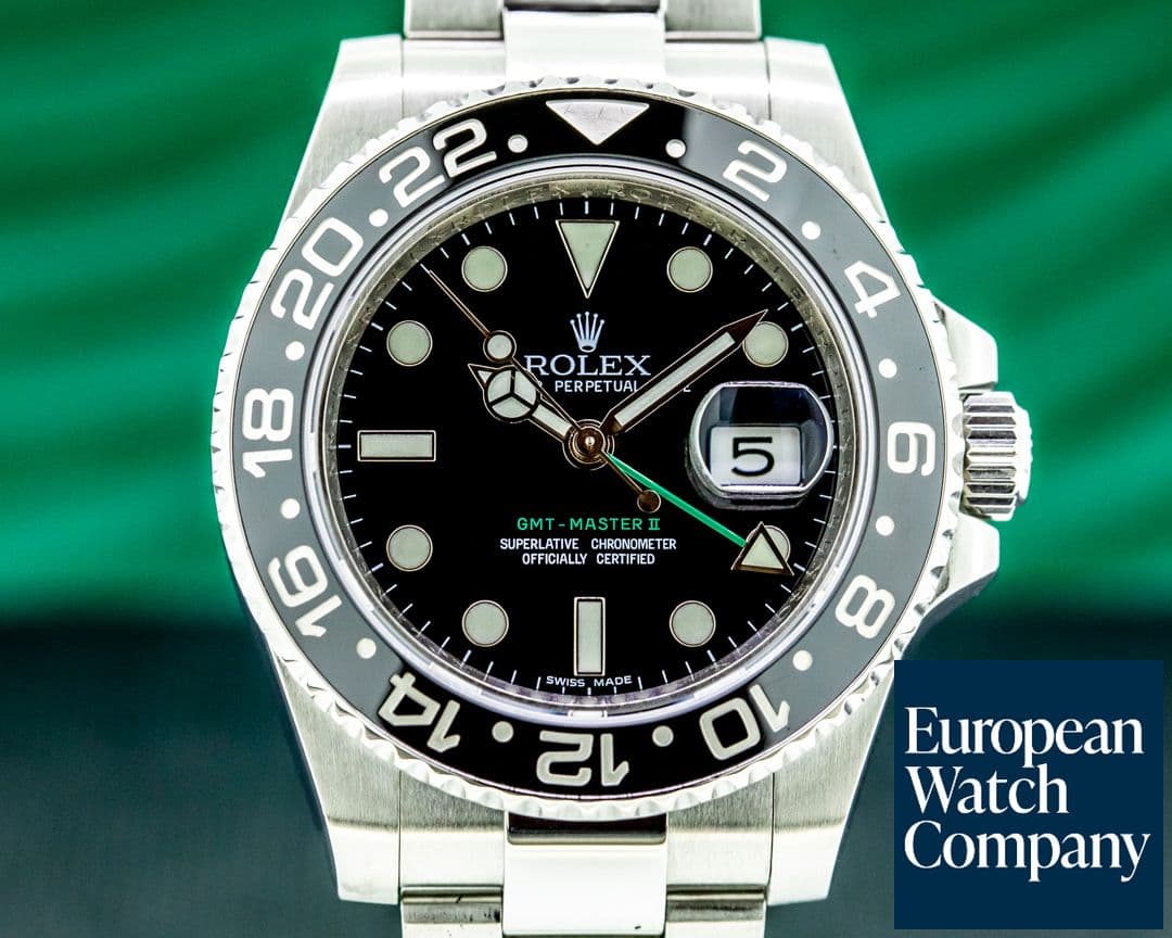 Image of Rolex GMT Master II 116710LN Ceramic SS 