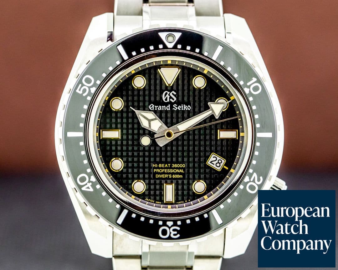 Image of Grand Seiko  Hi-Beat 36000 Professional 600M Diver's Titanium
