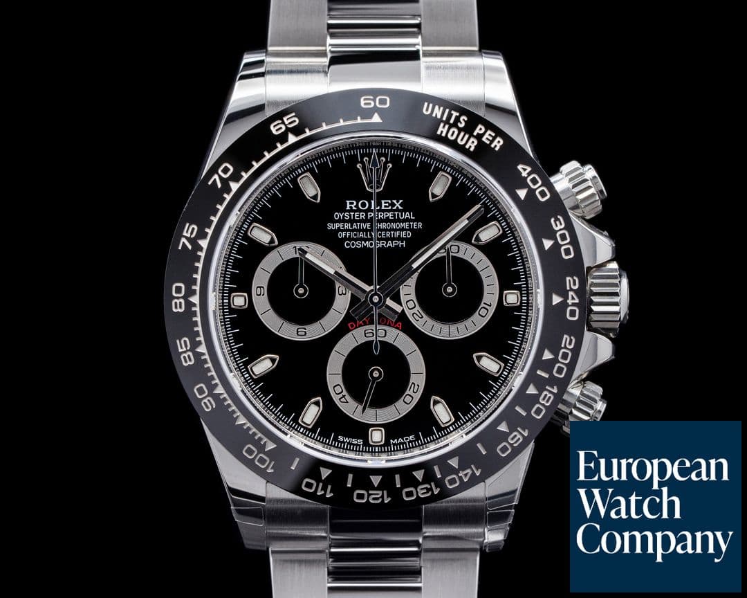 Image of Rolex Daytona 116500LN Ceramic Bezel SS / Black Dial UNWORN 2020