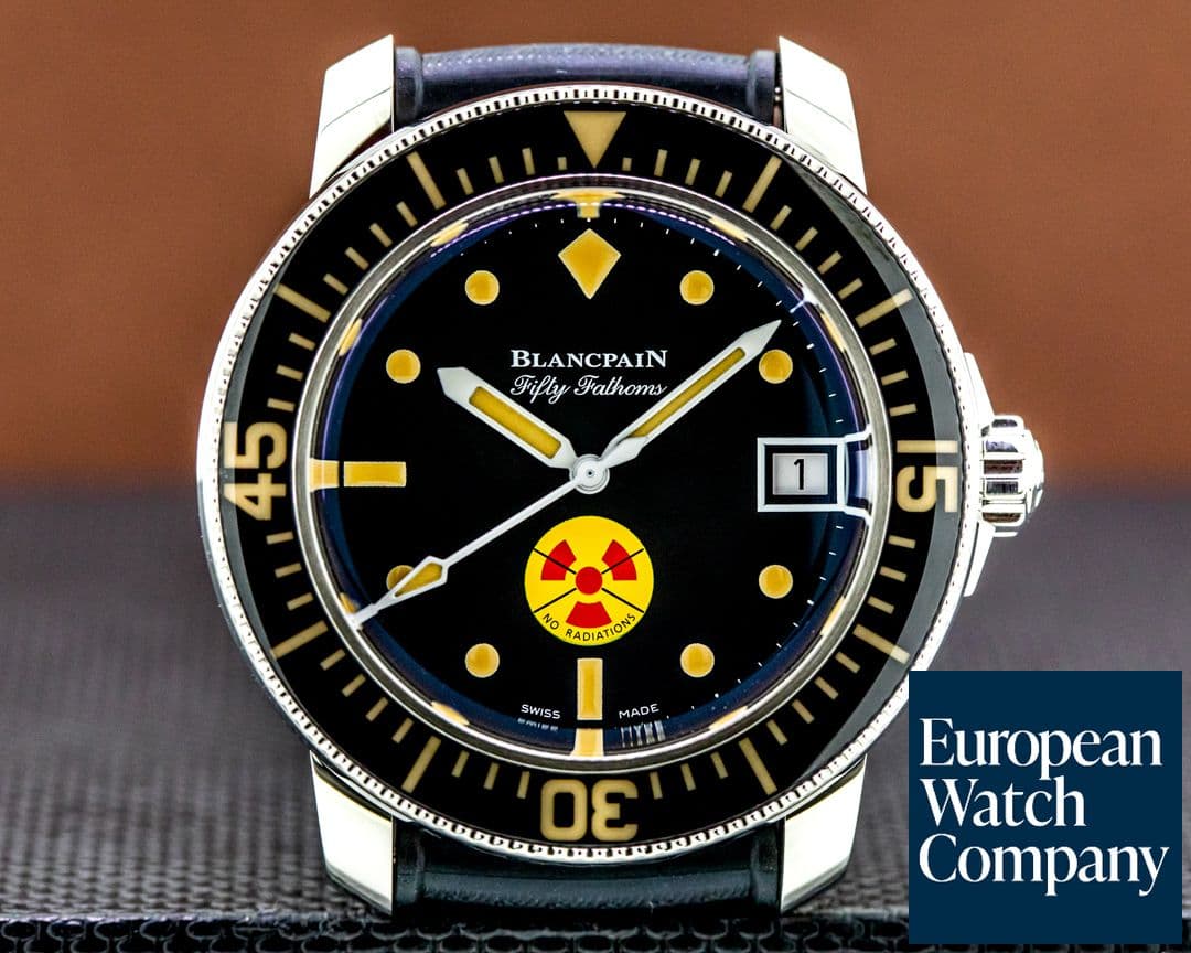 Image of Blancpain Tribute To Fifty Fathoms "No Radiations" SS Limited 2021 UNWORN