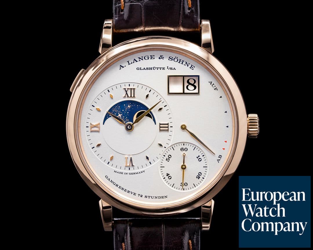 Image of A. Lange and Sohne Grande Lange 1 Moon 139.032 Rose Gold / Deployment Buckle 