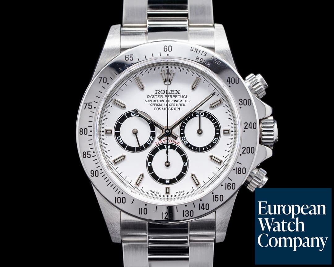 Image of Rolex Daytona SS White Dial Zenith Movement A Series FULL SET NICE