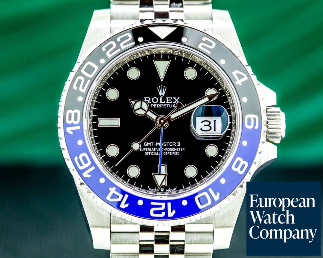 Image of Rolex GMT Master II 126710 Ceramic "Batman" SS / 2021 UNWORN