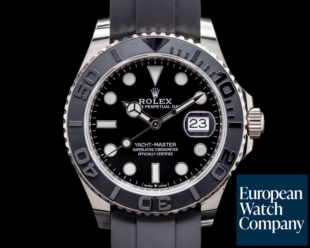 Image of Rolex Yacht Master 226659 18K White Gold / Rubber 42MM