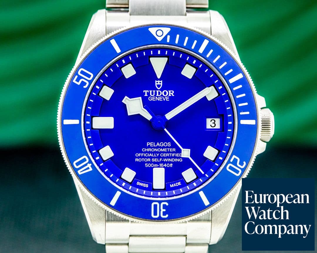 Image of Tudor Pelagos Blue Dial In-House Caliber Titanium 2021