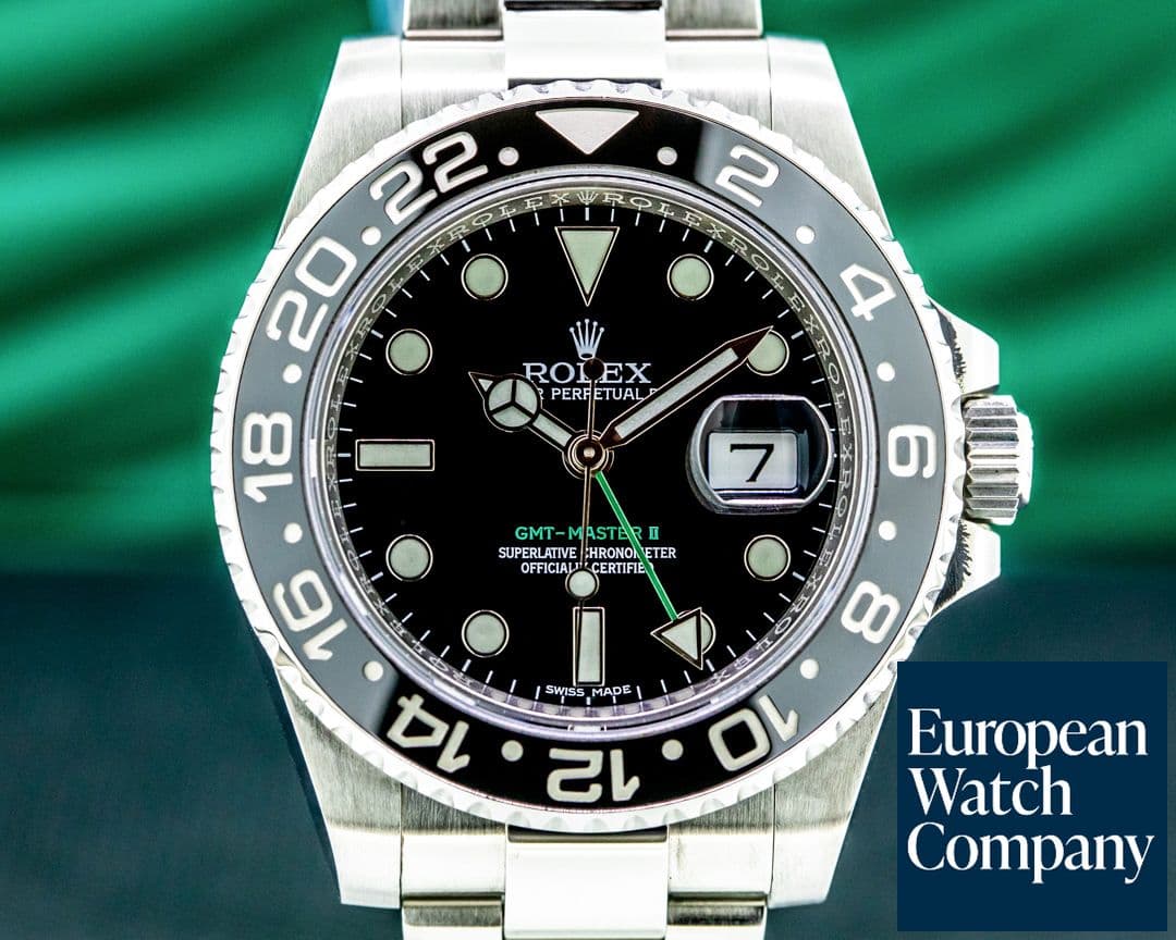 Image of Rolex GMT Master II 116710LN Ceramic SS 