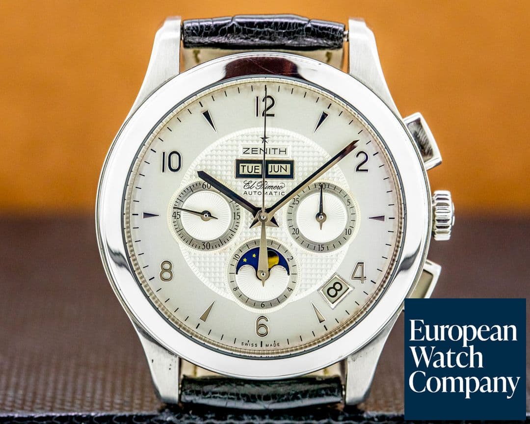 Image of Zenith Class T Moon El Primero
Silver Dial SS