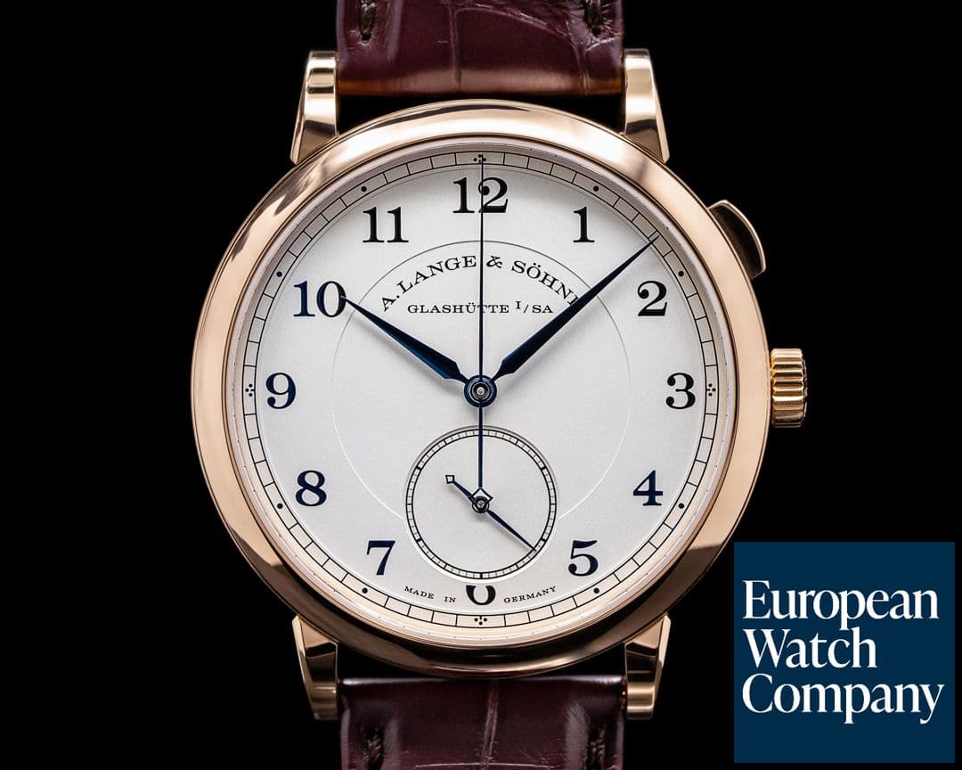 Image of A. Lange and Sohne 1815 Homage to Walter 297.032 Lange "Jumping Seconds" 18K Rose Limited 