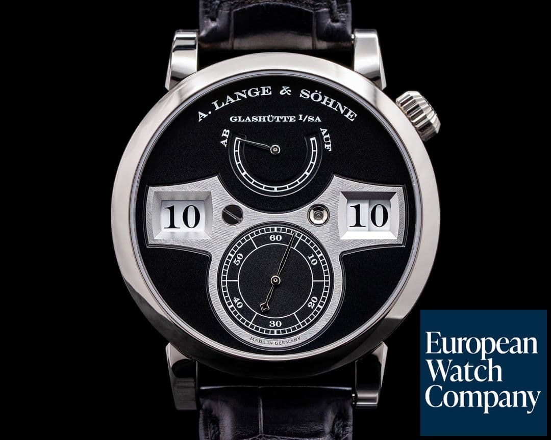 Image of A. Lange and Sohne Zeitwerk 140.029 18K White Gold FULL SET