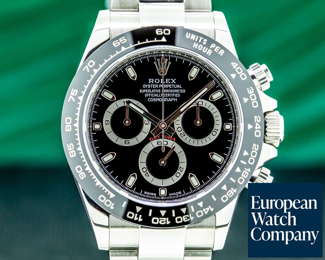Image of Rolex Daytona 116500LN Ceramic Bezel SS / Black Dial 