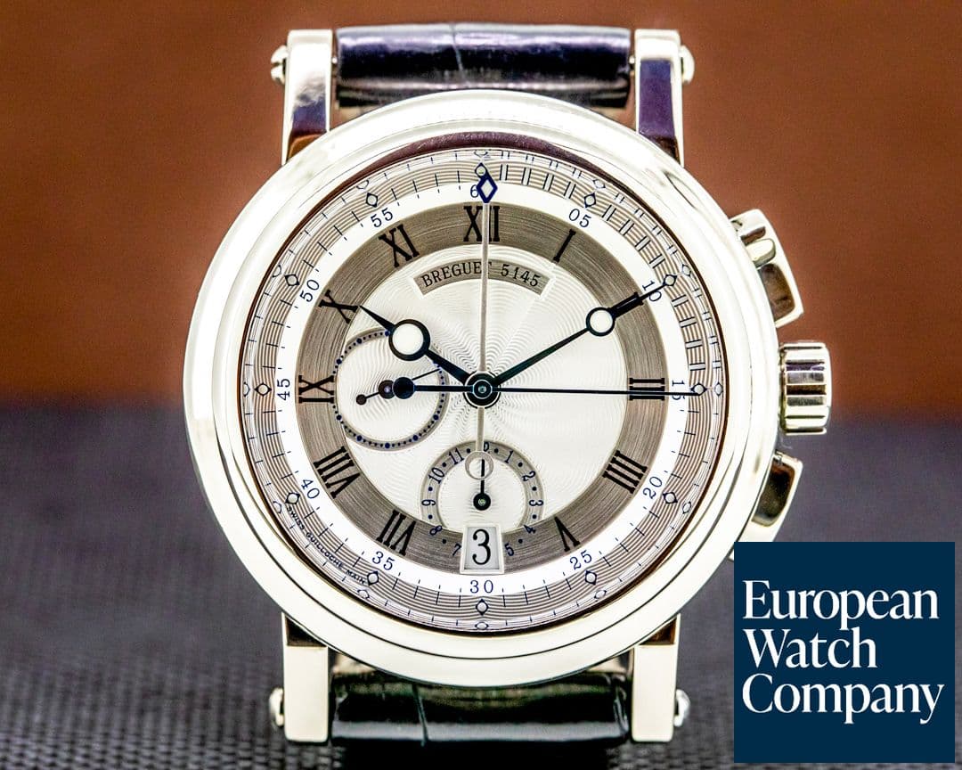 Image of Breguet Marine Chronograph 5827BB 18K White 