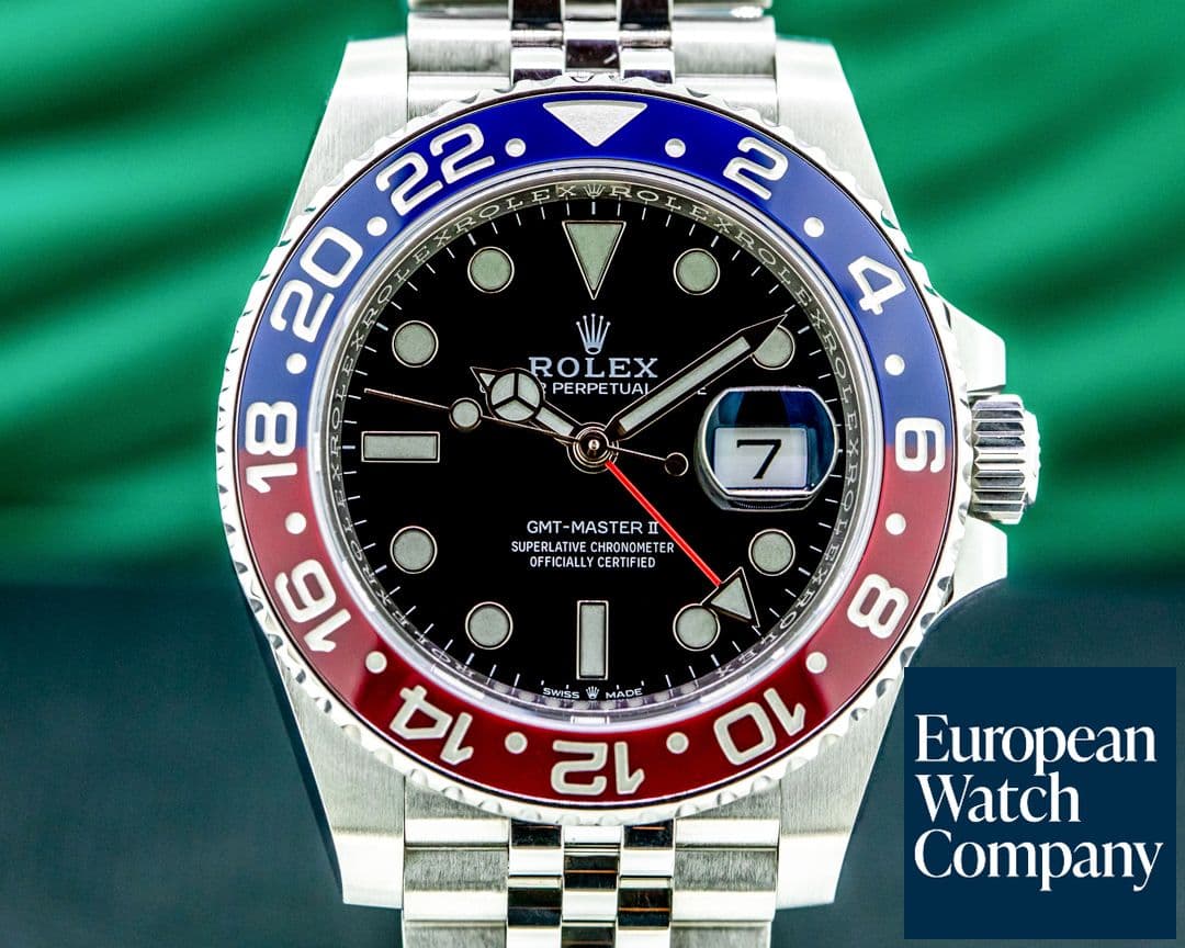 Image of Rolex GMT Master II Ceramic 126710 "Pepsi" SS / Jubilee 