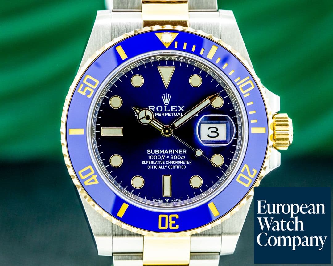 Image of Rolex Submariner 41MM 126613LB Ceramic Blue Dial 18K / SS 2020 UNWORN