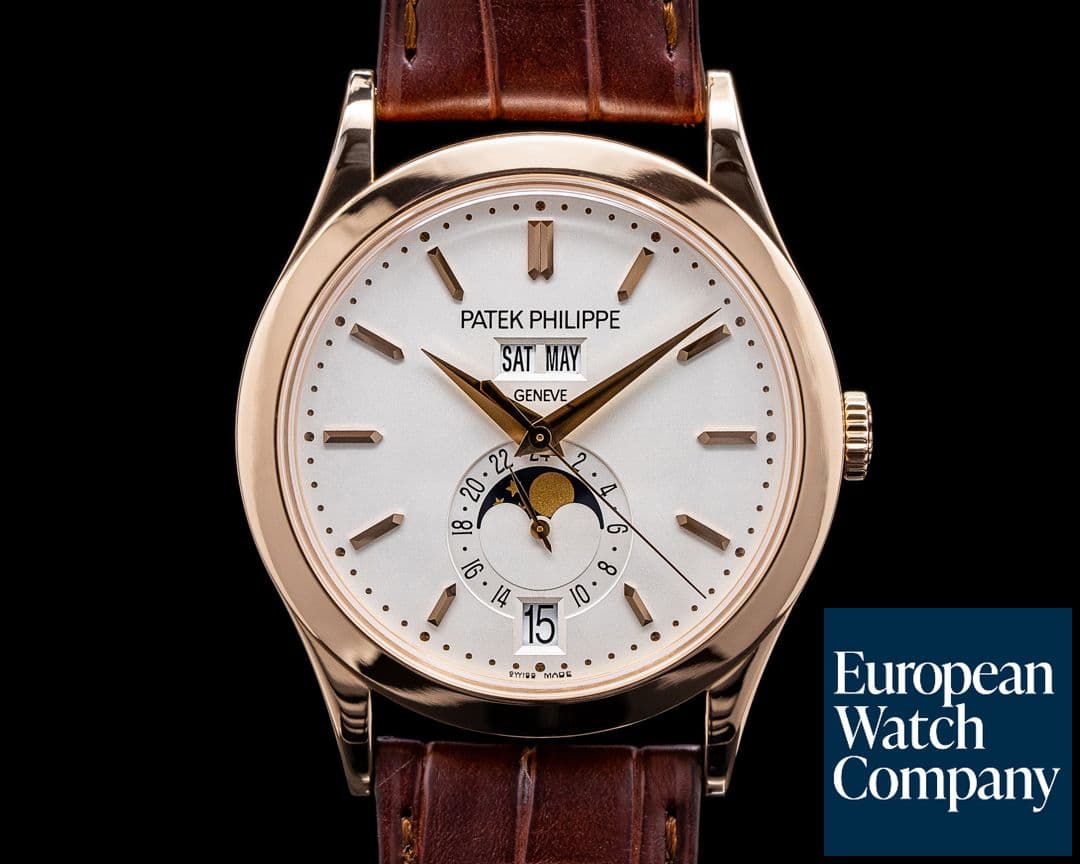 Image of Patek Philippe Annual Calendar 5396R
Rose Gold Silver Dial