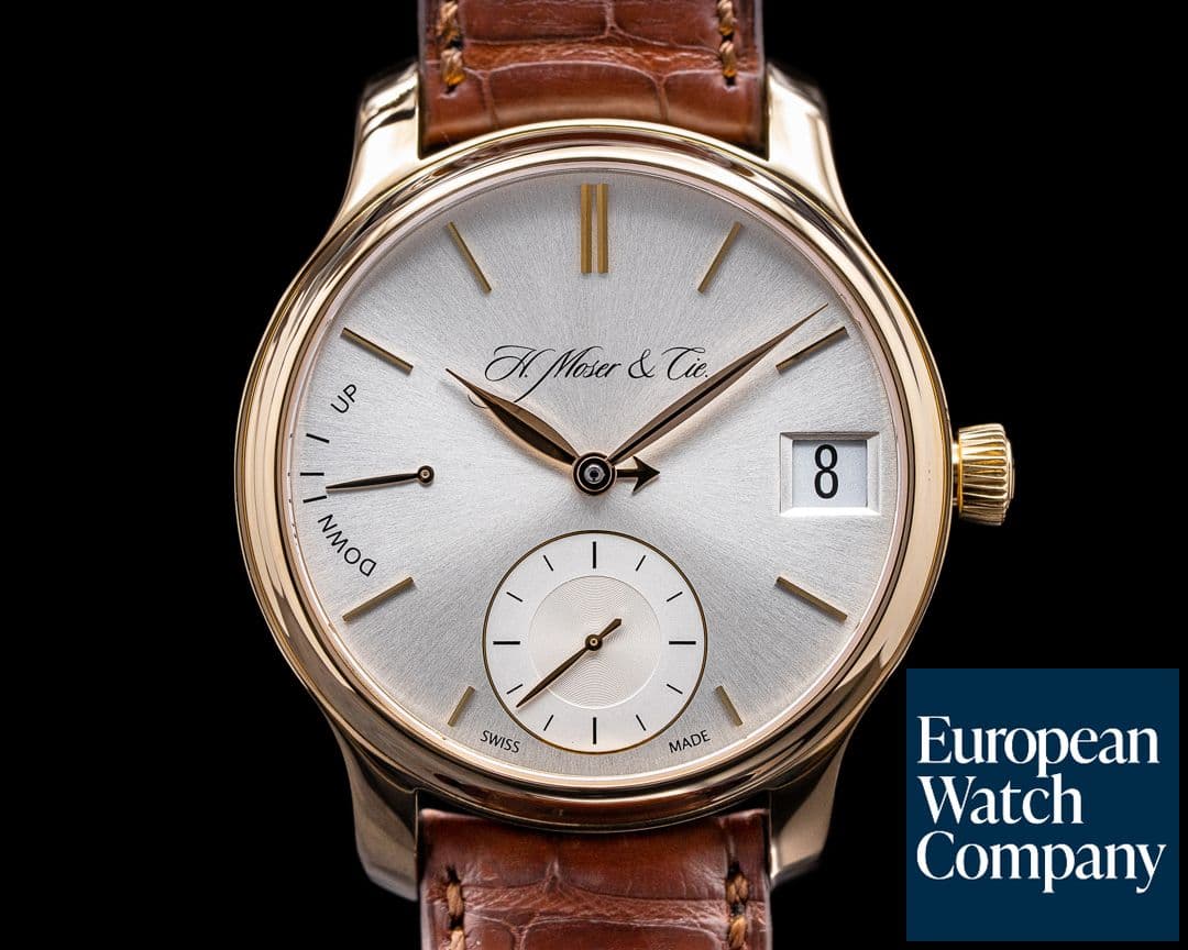 Image of H. Moser & Cie Endeavour Perpetual Calendar 1 18k Yellow Gold 