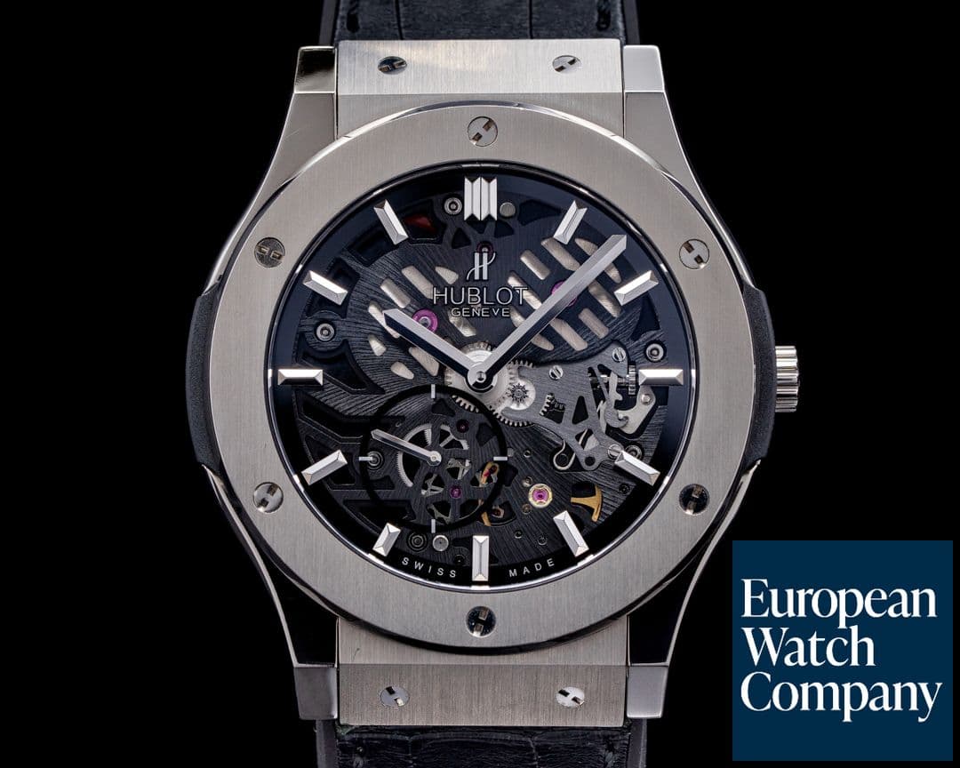 Image of Hublot Classic Fusion Ultra Thin Skeleton 