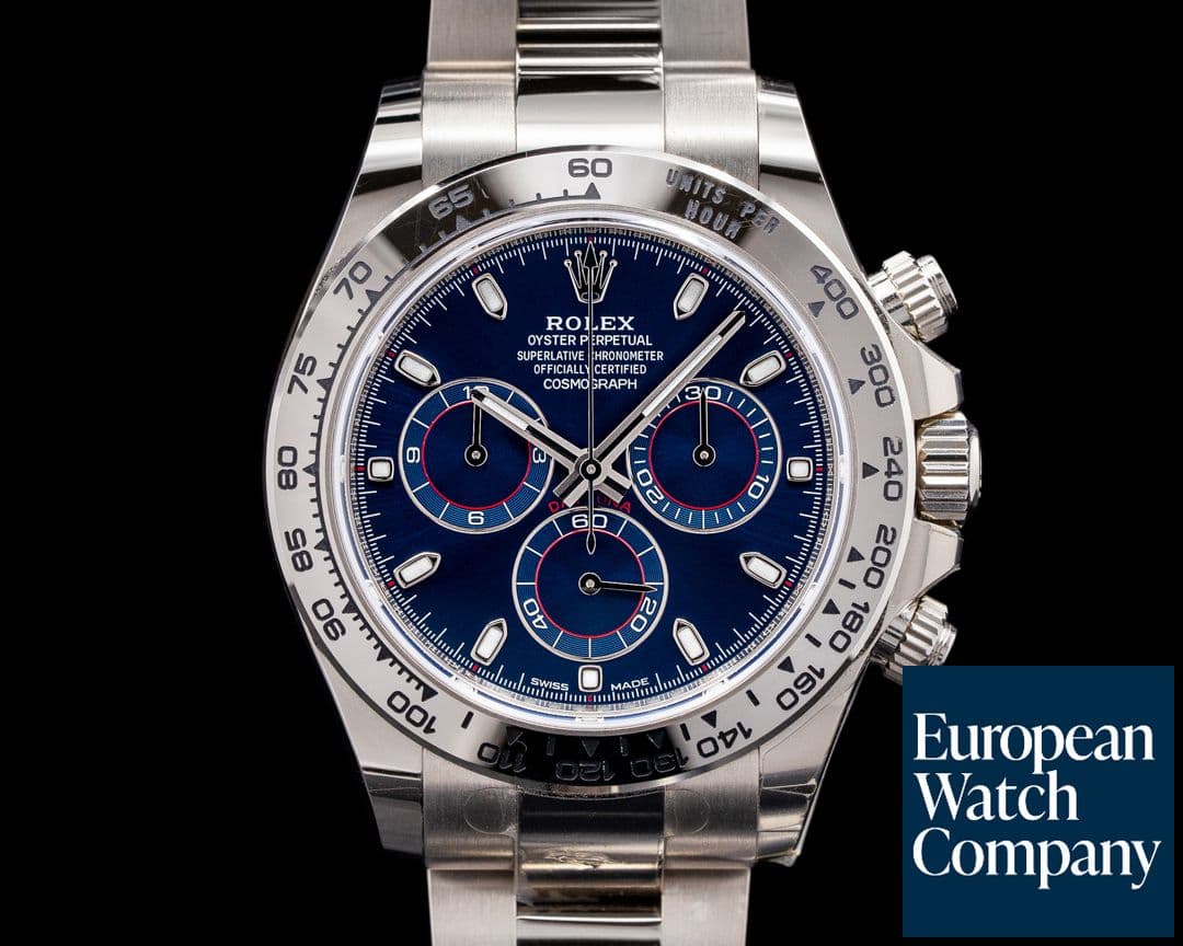 Image of Rolex Daytona 116509 Blue Dial 18K White Gold 2019