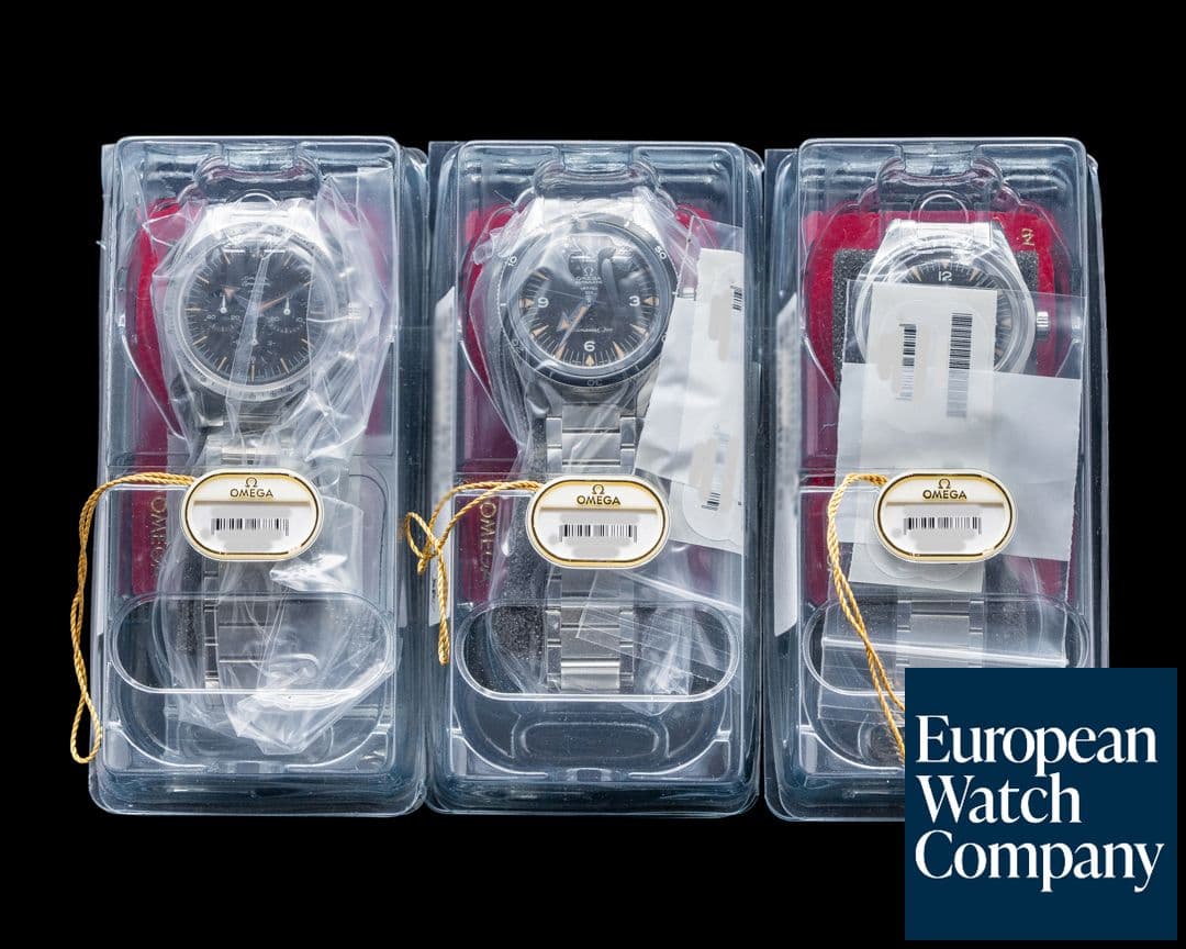 Image of Omega 1957 Trilogy Set Limited Edition 3 Watch Set FULL SET UNWORN