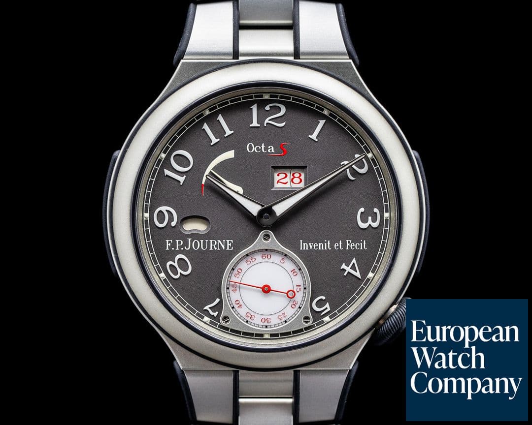 Image of F. P. Journe Octa S Sport Aluminum / Aluminum Bracelet RARE FULL SET