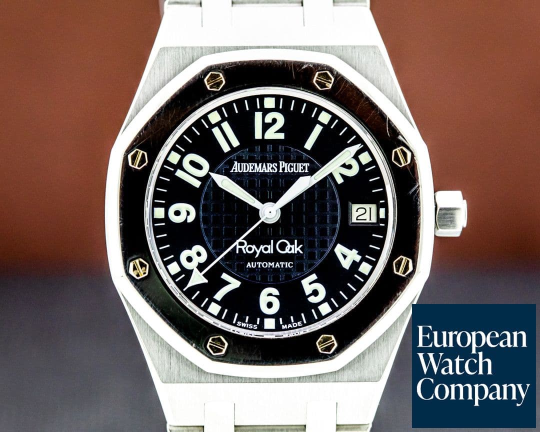 Image of Audemars Piguet Royal Oak 15190SP SS /  Platinum Nick Faldo Limited Edition FULL SET
