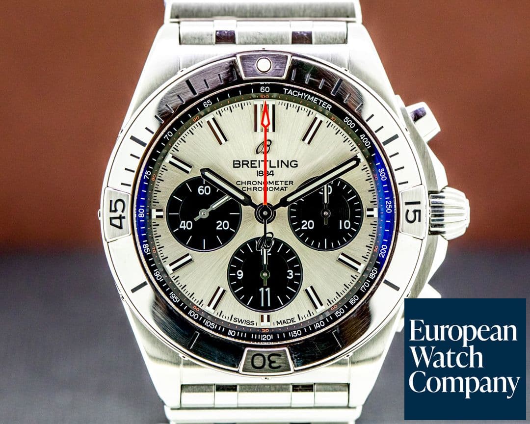 Image of Breitling Chronomat B01 42mm SS Panda Dial