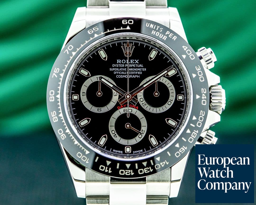 Image of Rolex Daytona Ceramic Bezel SS / Black Dial 