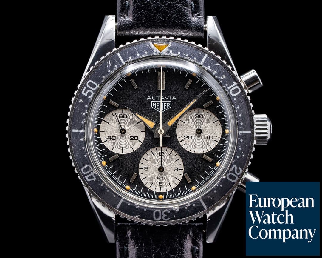 Image of Heuer Autavia 2446 First Execution Case; Second Execution Dial NICE