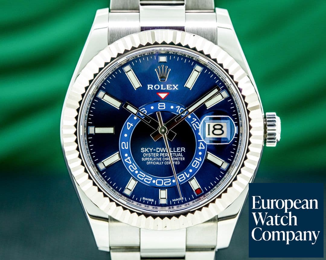 Image of Rolex Sky Dweller 326934 SS Blue 2019
