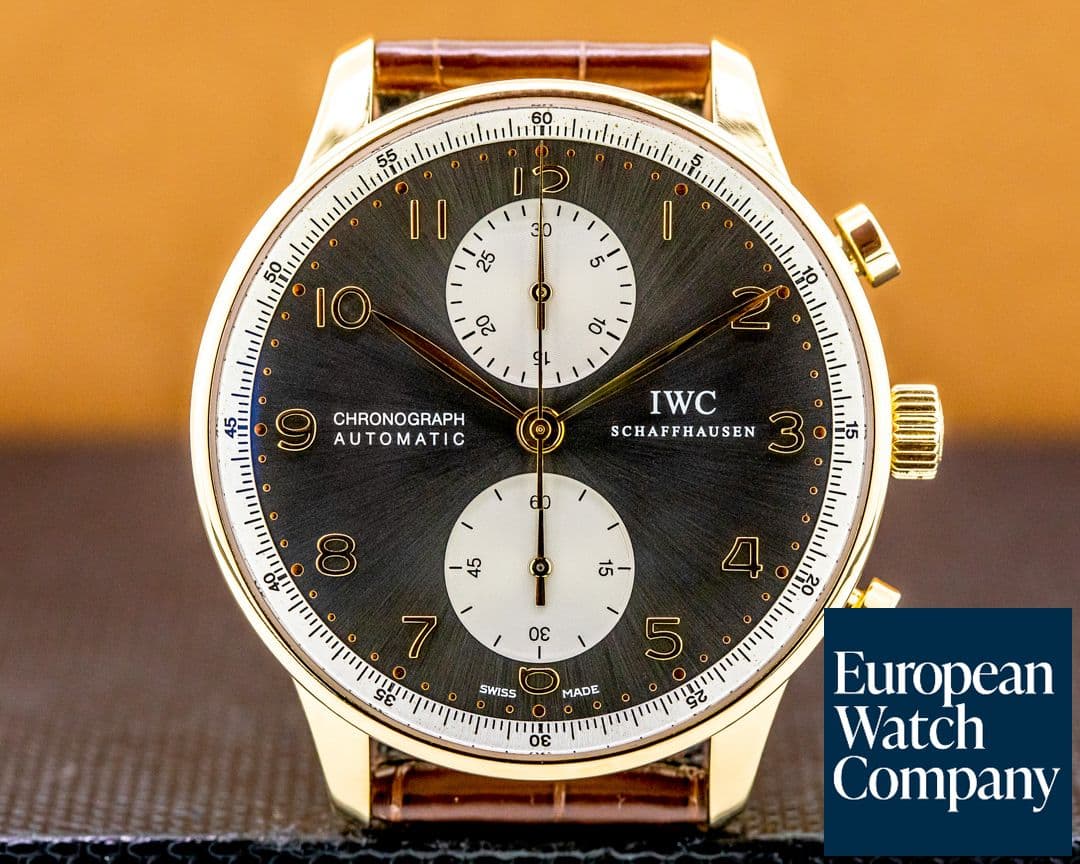Image of IWC Portuguese Chronograph  "JACKIE CHAN Charitable Foundation" 18k RG Limit