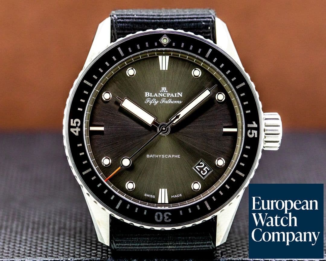 Image of Blancpain Fifty Fathoms Bathyscaphe Stainless Steel 43mm