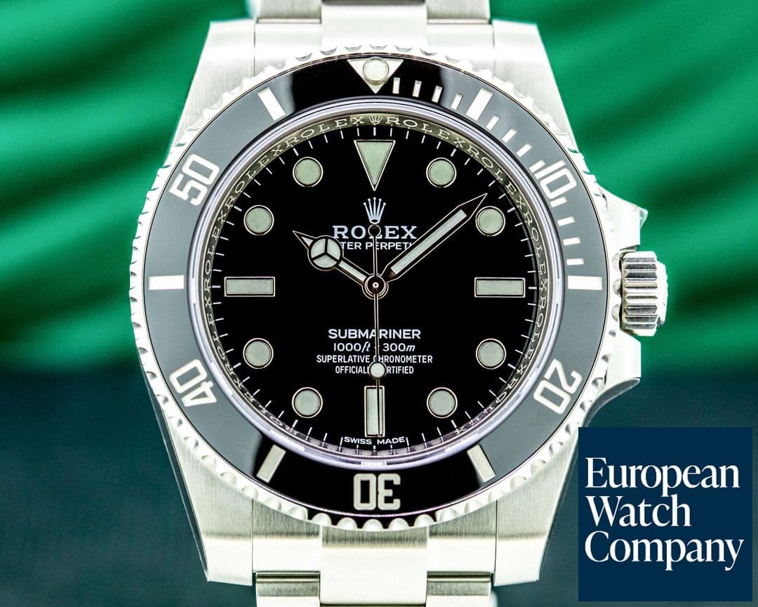Image of Rolex Submariner 114060 No Date Ceramic Bezel UNWORN 2020